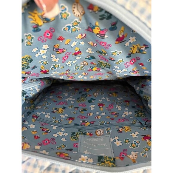 Vera Bradley Disney Alice in Wonderland Small Backpack NWT - Picture 5 of 5